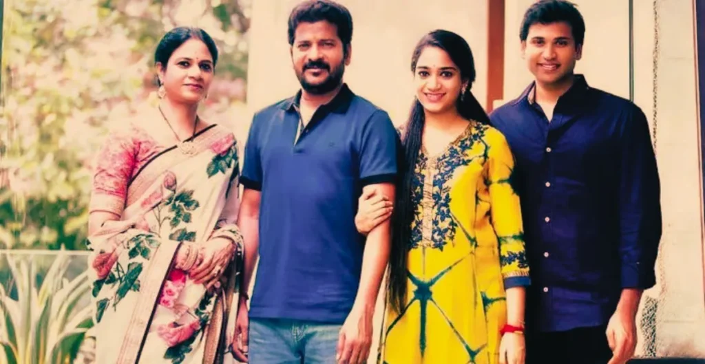 Revanth Reddy Family Photos