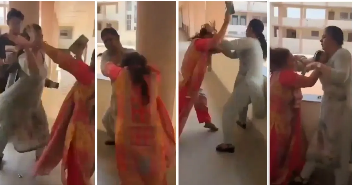viral video teachers fight