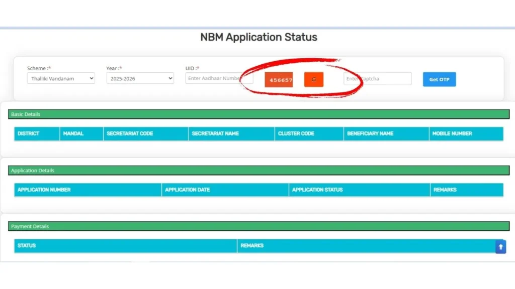 Thalliki Vandanam Payment Status Check Online