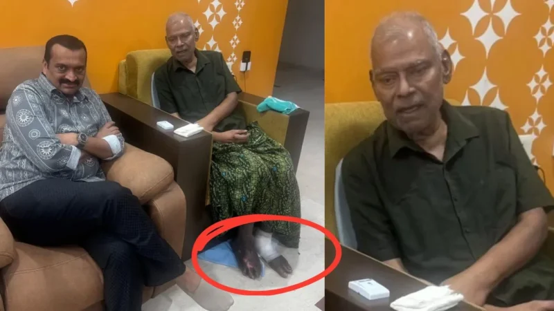 Kota Srinivas Rao ను కలిసిన బండ్ల గణేష్