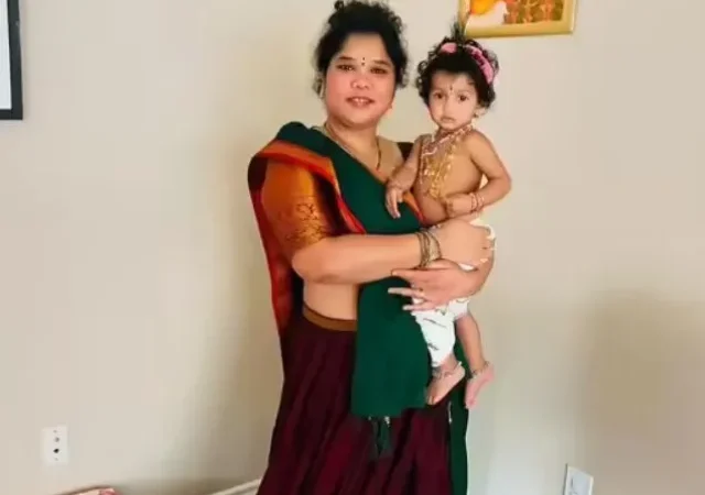 naga manikanta wife daughter rare photos