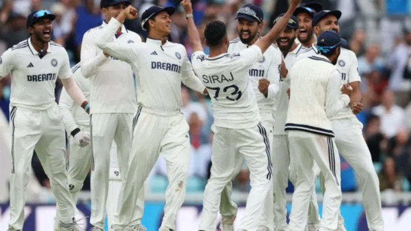 India vs England: ఒవల్ టెస్టులో భారత్‌కు థ్రిల్లింగ్ విజయం – సిరీస్‌ను 2-2తో సమం చేసిన జట్టు