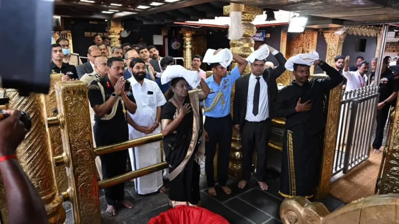 President Droupadi Murmu at Sabarimala ఎందుకు ఈ రోజు చరిత్రలో నిలిచిపోనుంది?
