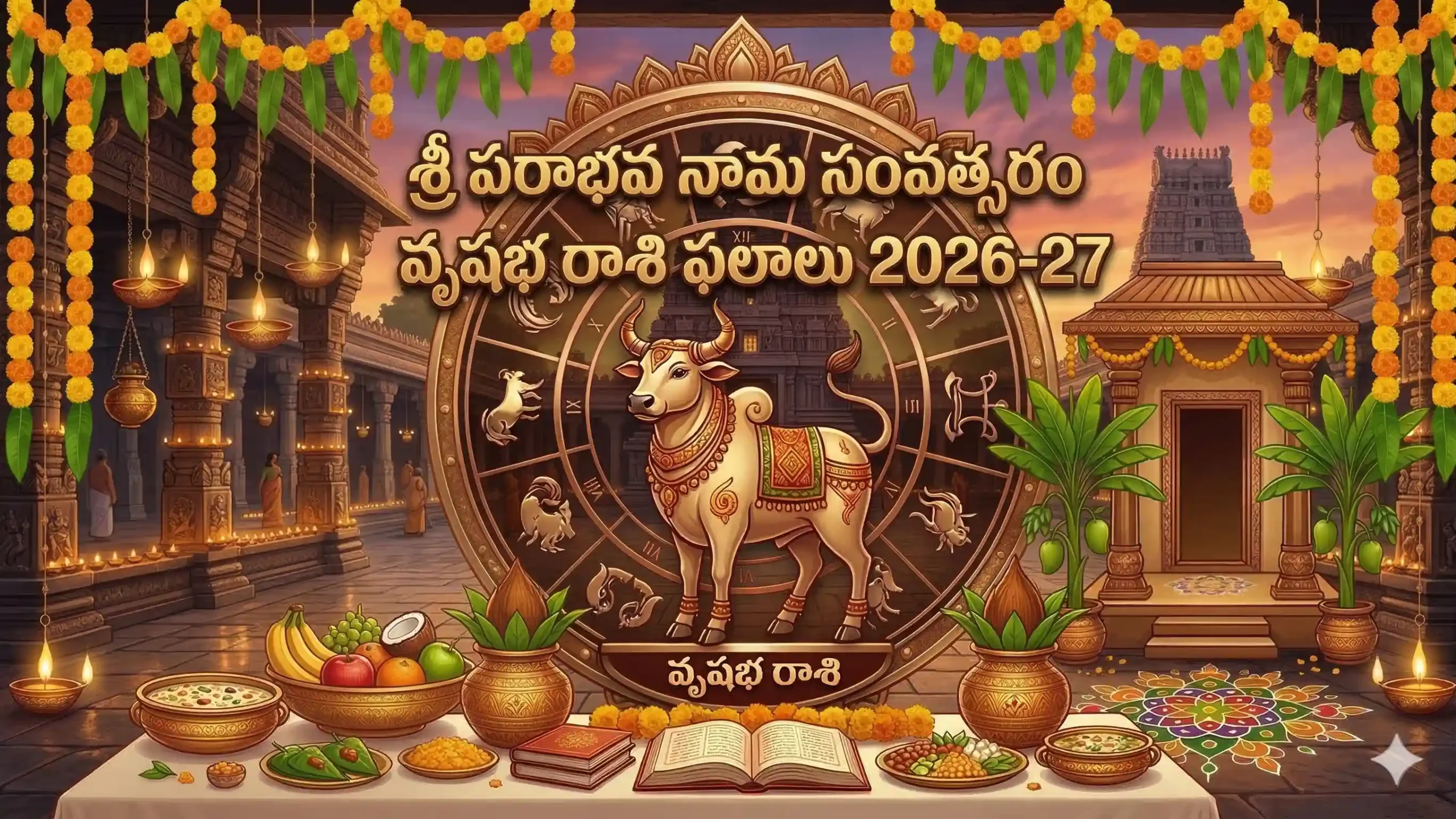 Vrushabha Rashi Ugadi Phalalu 2026-27