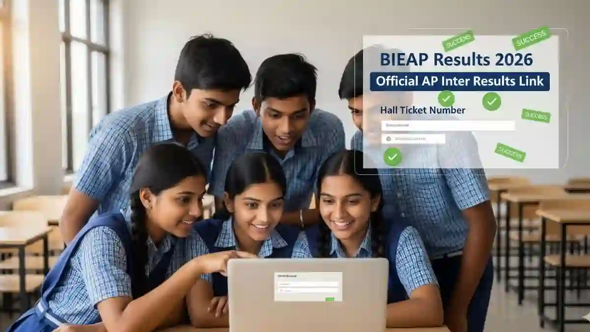 BIEAP Results 2026 – Official AP Inter Results Link