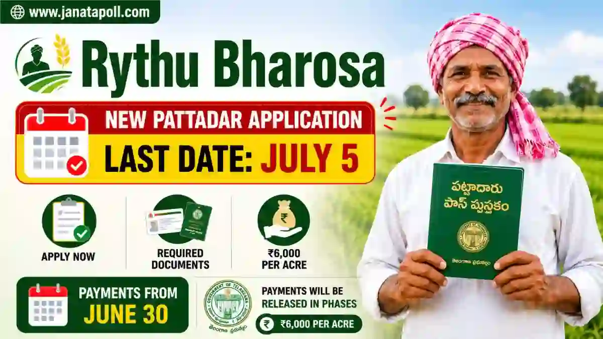rythu-bharosa-new-pattadar-application-last-date