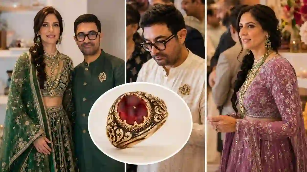 aamir khan gauri spratt ring